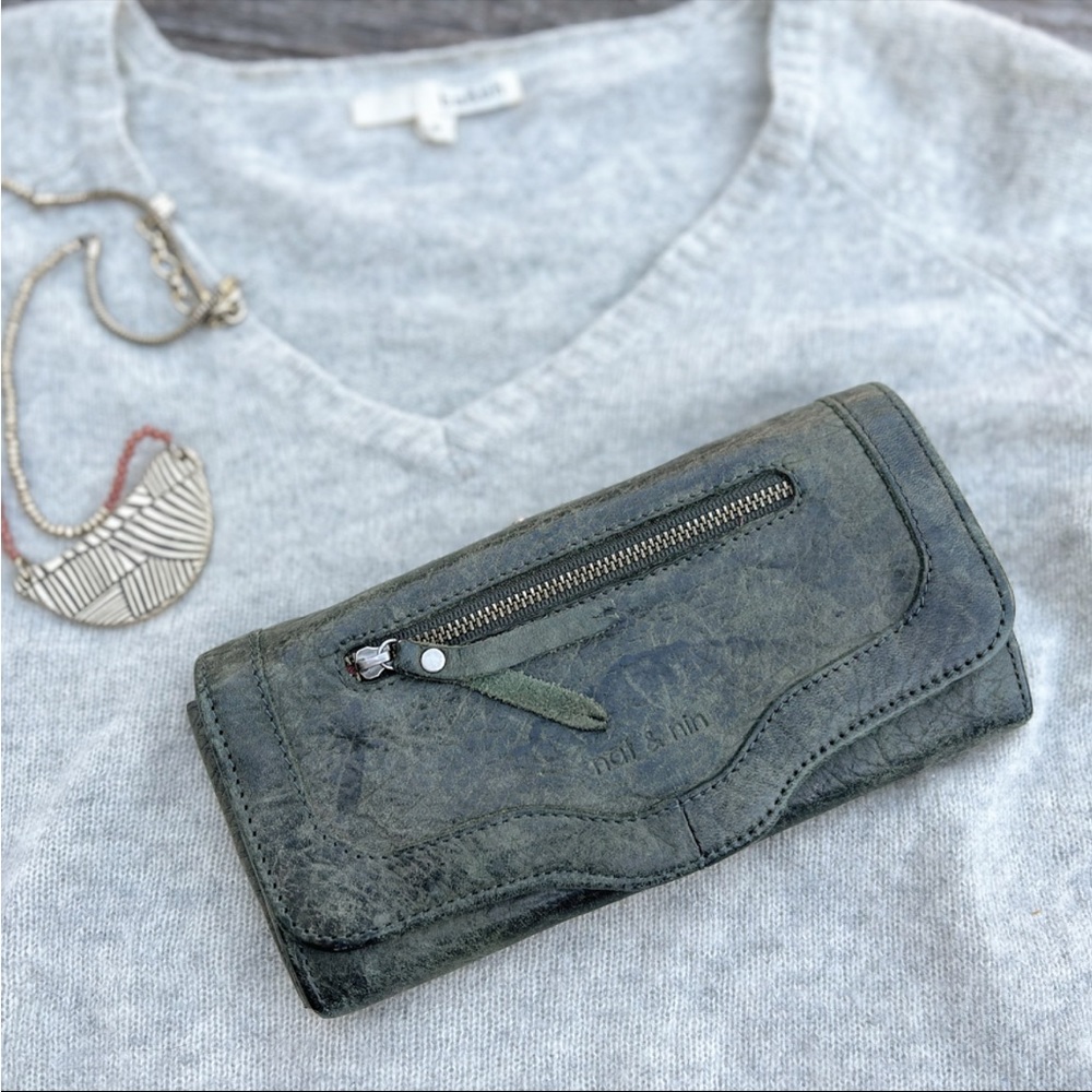 Nat et Nin Leather Wallet